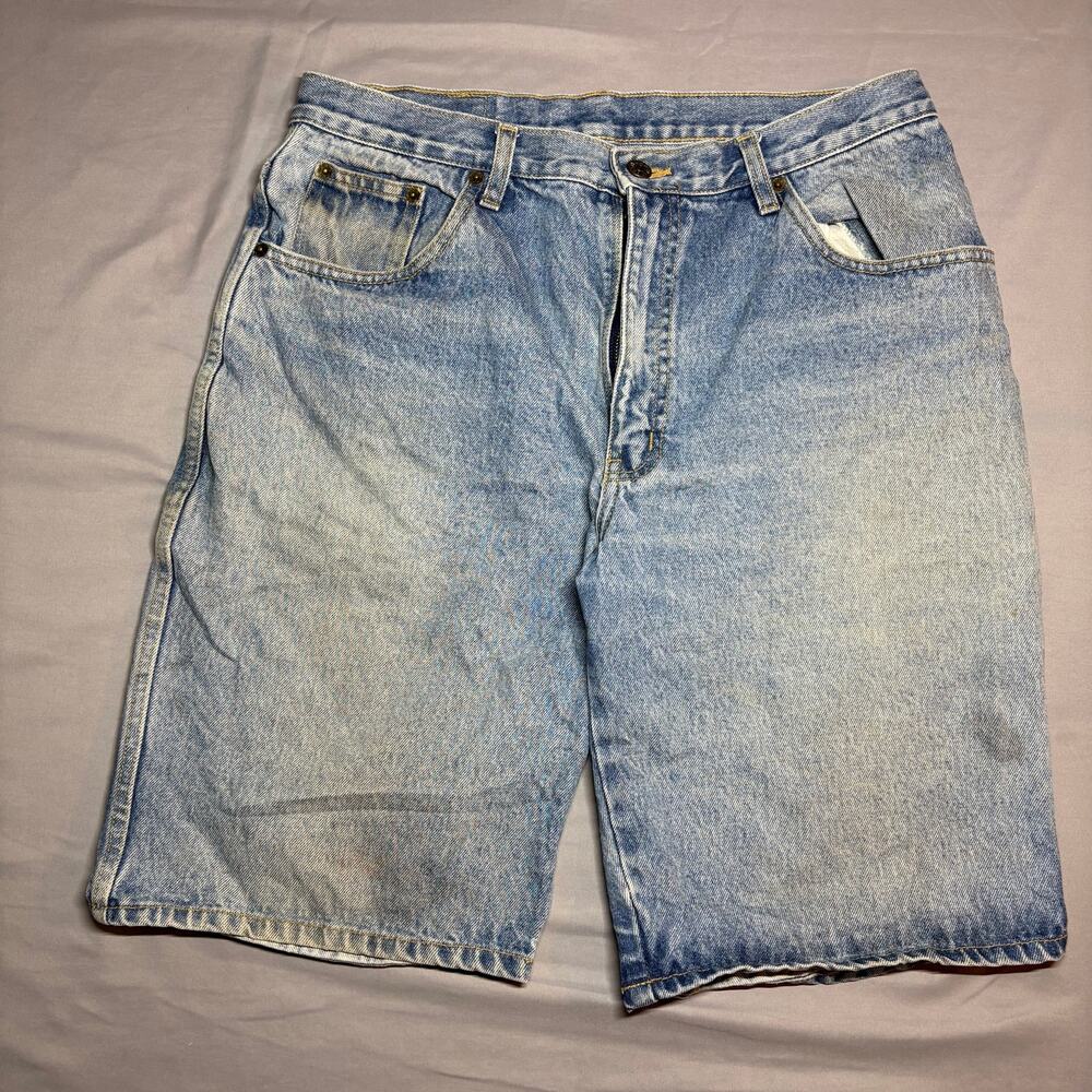 lavana light blue denim shorts